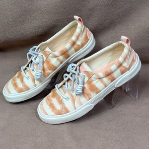 Sperry‎ Women's Pier Wave Ltt Sneaker Size 6- Peach - STS87260